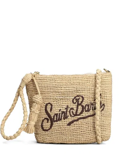 Mc2 Saint Barth Parisienne Cross Body Bag In Brown