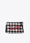 Mc2 Saint Barth Black And White Parisienne Shoulder Bag In Monochrome