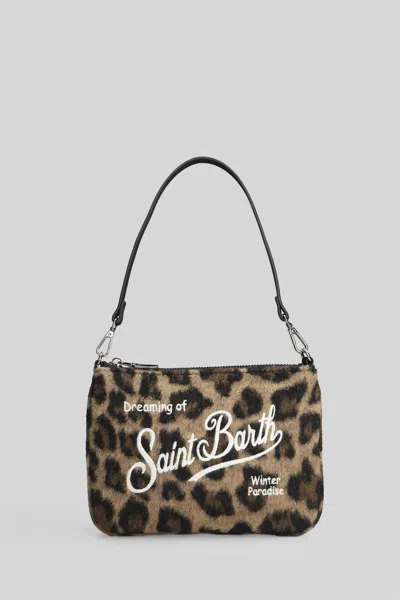 Mc2 Saint Barth Parisienne Mini Felt Clutch In Multi