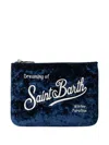 Mc2 Saint Barth Parisienne Shoulder Bag In Blue