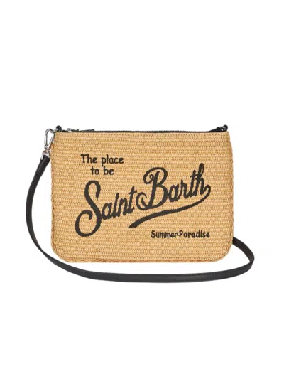 Mc2 Saint Barth Parisienne Straw Bag In Natural