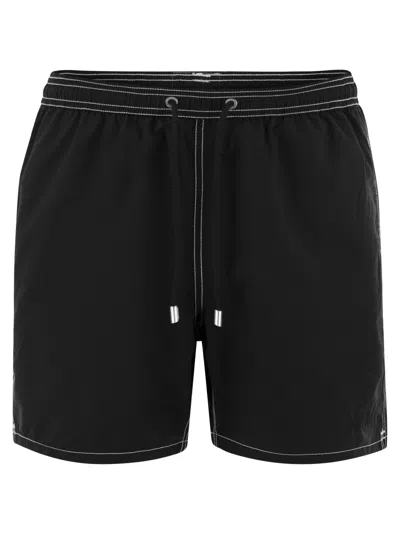 Mc2 Saint Barth Patmos - Beach Shorts In Black