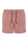 MC2 SAINT BARTH MC2 SAINT BARTH PATMOS - STRIPED BEACH SHORTS