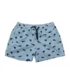 Mc2 Saint Barth Patmos Jr Swim Shorts In Blue