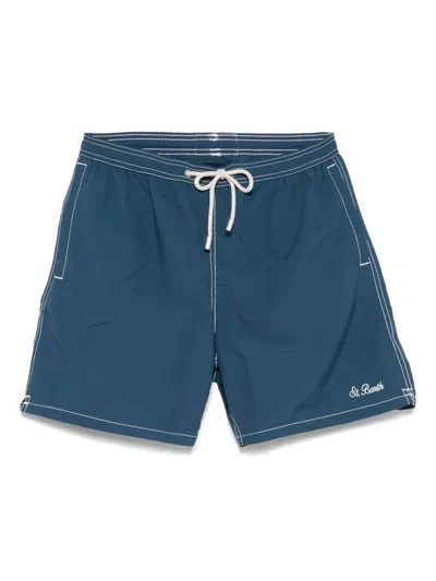 Mc2 Saint Barth Patmos Swim Shorts In Blue