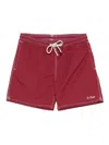 Mc2 Saint Barth Patmos Swims Shorts In Red