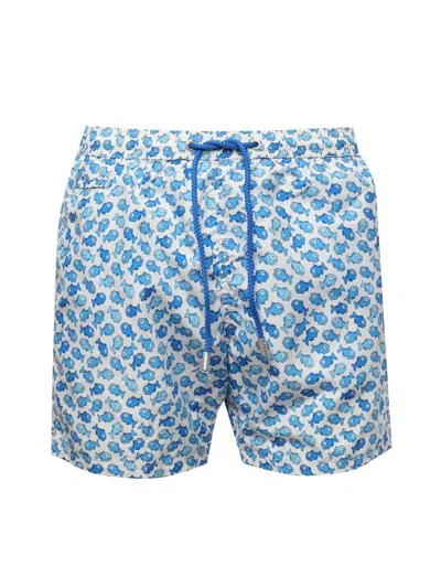 MC2 SAINT BARTH PATTERN-PRINTED DRAWSTRING SWIM SHORTS