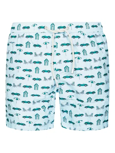 MC2 SAINT BARTH PATTERNED SWIM SHORTS