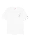 Mc2 Saint Barth Peanuts Champion T-shirt In White