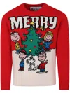 Mc2 Saint Barth Peanuts Jumper In Red