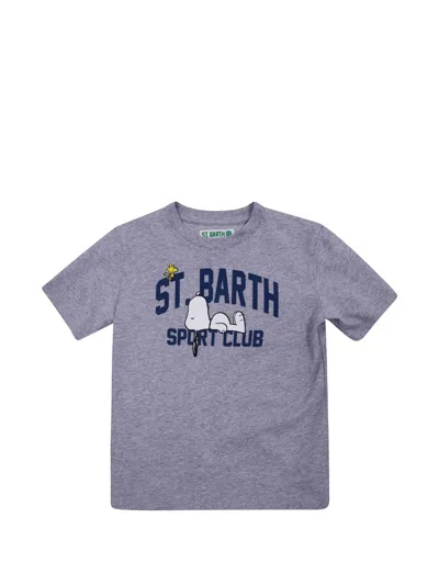 Mc2 Saint Barth Peanuts-print T-shirt In Multi