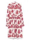 Mc2 Saint Barth Philipa Shirt Dress In White
