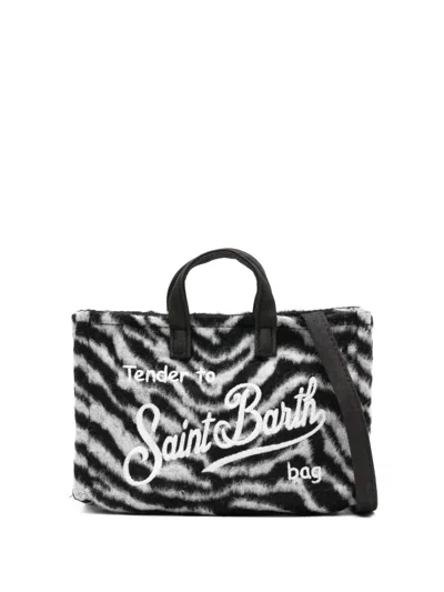 Mc2 Saint Barth Phone Mini Bag In Black