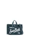 Mc2 Saint Barth Phone Tote Bag In Blue