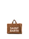 Mc2 Saint Barth Phone Tote Bag In Brown