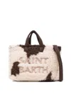 Mc2 Saint Barth Phone Tote Bag In Neutral