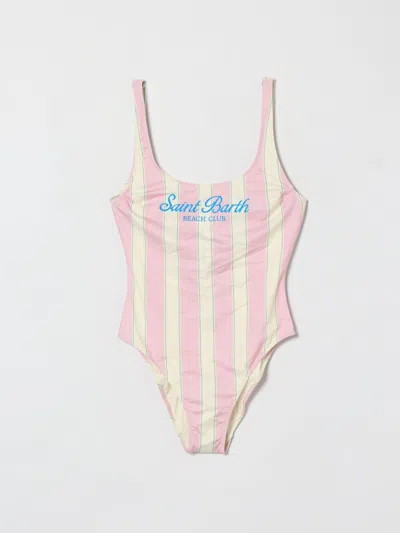 Mc2 Saint Barth Babies'  Swimsuit Kids In Pink