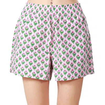 Mc2 Saint Barth Pink Cotton Short