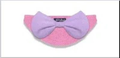 Mc2 Saint Barth Kids' Pink Swim Briefs For Girl With Bow