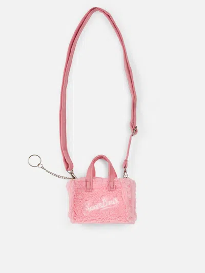 Mc2 Saint Barth Pink Teddy Fabric Key Holder