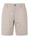 Mc2 Saint Barth Pinstriped Shorts