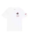 Mc2 Saint Barth Snoopy Sb Hook T-shirt In White