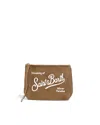 Mc2 Saint Barth Pochette Aline Corduroy Marrone
