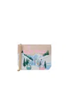 Mc2 Saint Barth Pochette Aline Effetto Lana Con Stampa Courmayeur
