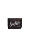 Mc2 Saint Barth Pochette Aline Effetto Lana Con Stampa Zebrata