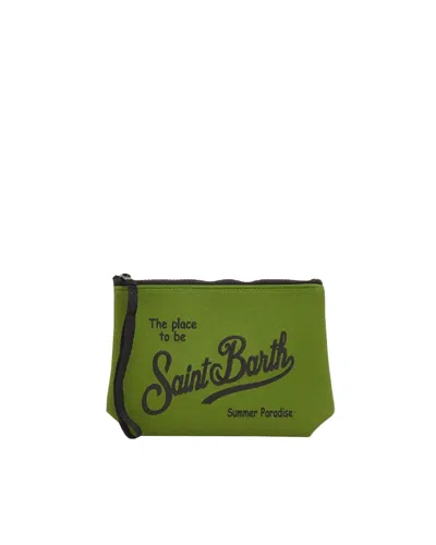 Mc2 Saint Barth Pochette Aline In Scuba Verde