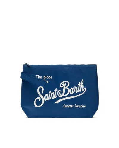 Mc2 Saint Barth Pochette Aline Nylon L Blue Navy