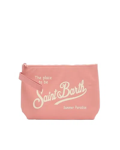 Mc2 Saint Barth Pochette Aline Nylon L Pink