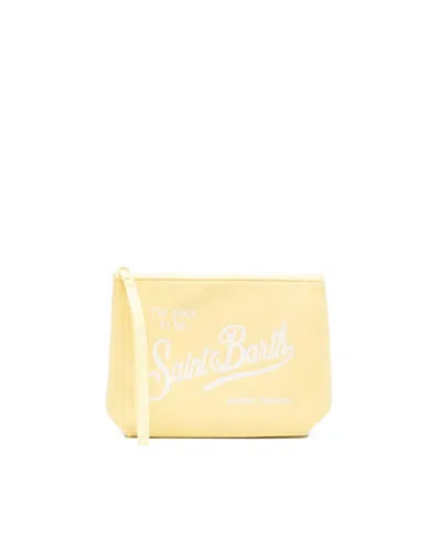 Mc2 Saint Barth Pochette Aline Nylon Light Yellow