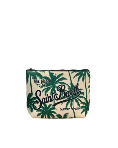 Mc2 Saint Barth Pochette Aline Palms In Multi