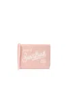Mc2 Saint Barth Pochette Aline Teddy In Sherpa Rosa In Pink