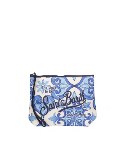 Mc2 Saint Barth Pochette Fantasia Blu In Multi