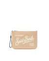 Mc2 Saint Barth Pochette Parisienne Corduroy Beige