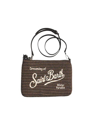 Mc2 Saint Barth Pochette Parisienne Wool Pied De Poule In Multi
