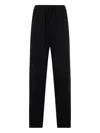 Mc2 Saint Barth Pocket-detail Drawstring Trousers In Black