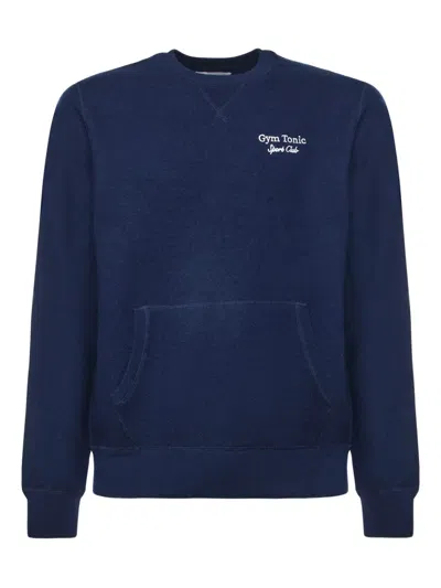 Mc2 Saint Barth Pocket Embroidered Sweatshirt In Brown