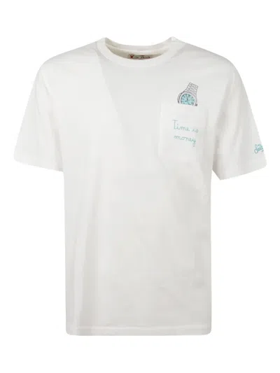 Mc2 Saint Barth Connor T-shirt In White