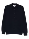 Mc2 Saint Barth Pocket Hanover Cardigan In Blue