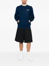 Mc2 Saint Barth Pocket Sweatshirt In Blue