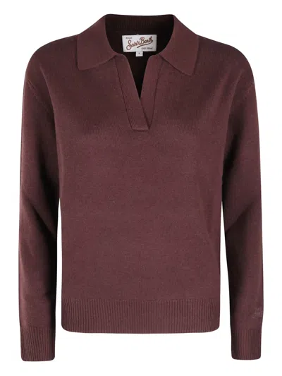 MC2 SAINT BARTH POLO-COLLAR SWEATER