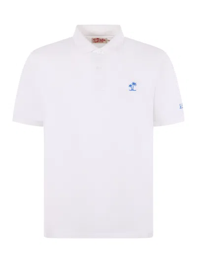 Mc2 Saint Barth Polo Shirt In Bianco