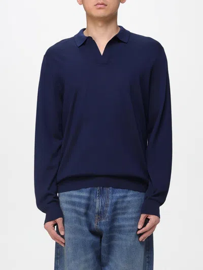 Mc2 Saint Barth Polo Shirt  Men Color Blue