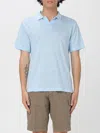 MC2 SAINT BARTH POLO SHIRT MC2 SAINT BARTH MEN COLOR GNAWED BLUE,G97464011
