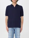 Mc2 Saint Barth Classic V-neck Polo Shirt With Short Sleeves