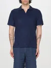 Mc2 Saint Barth Classic V-neck Polo Shirt With Short Sleeves