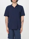 Mc2 Saint Barth Classic V-neck Polo Shirt With Short Sleeves